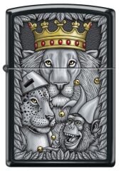 Zippo 218 Lion Dizayn Çakmak
