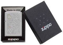 Zippo And Flame Dizayn Çakmak