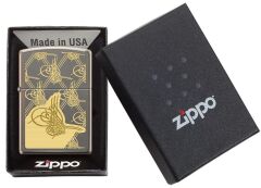 Zippo Rustic Bronze Osmanlı Tuğra Dizayn Çakmak