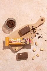 Fellas Yüksek Protein Bar - Yer Fıstıklı ve Kakaolu 45g (3 Adet)