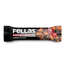 Fellas Yüksek Protein Bar - Bademli ve Kakaolu 45g (3 Adet)