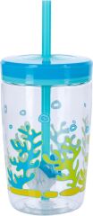Contigo Floating Straw Shark  420 ml Çocuk Suluk