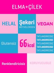 Mixmey Elma ve Çilekli Meyve Bar 20 g (5 ADET)