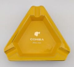 Cohiba Porselen 3'lü Puro Küllüğü Sarı