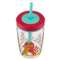 Contigo Yüzen Ahtapot Pipetli Tritan Bardak