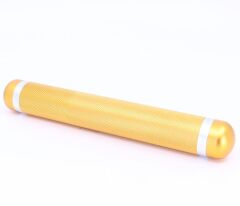 Parmida Alüminyum Puro Tüpü / Puro Taşıma Tüpü - Parlak Bronz