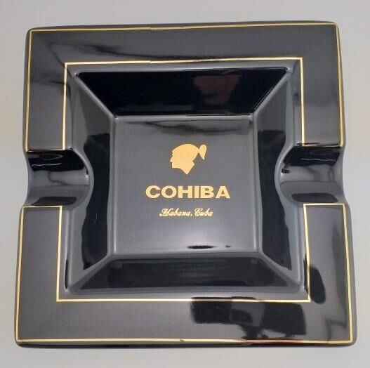 Cohiba Porselen 2'li Puro Küllüğü - Siyah