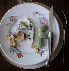 Opinel Chic 4'lü Et Bıçağı Seti - Lamine Huş Ağacı (Laminated Birch Wood)