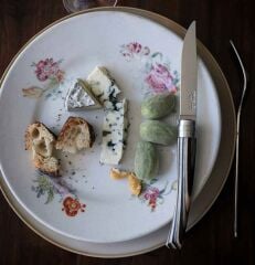 Opinel Chic 4'lü Et Bıçağı Seti - Lamine Huş Ağacı (Laminated Birch Wood)