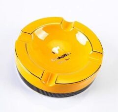 Cohiba Porselen 4'lü Puro Küllüğü - Yuvarlak Sarı