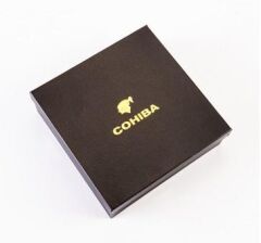 Cohiba Porselen 4'lü Puro Küllüğü - Yuvarlak Sarı