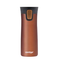 Contigo Pinnacle Autoseal Termos Bardak 420ML - Kahverengi
