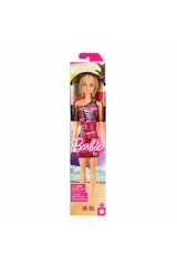 Sarışın Barbie Şık Pembe Barbie Elbiseli