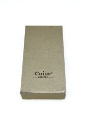 Chief Retro Antik Tasarım Pirinç Metal Muhtar Çakmağı – Altın Renk