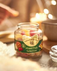 Cavendish & Harvey Mixed Fruit Hard Candy Drops/Karışık Meyveli Şeker Cam Kavanoz 300 g