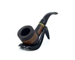 Dapper Bent Billiard Briar (Gül Kökü) 9 mm Filtreli El Yapımı Pipo - 3065