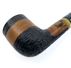 Dapper Bent Billiard Briar (Gül Kökü) 9 mm Filtreli El Yapımı Pipo - 3065