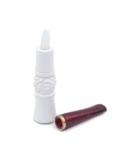 Doğal Lületaşı El Yapımı İşlemeli Ağızlık