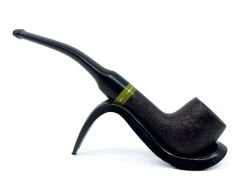 Dapper Bent Billiard Briar (Gül Kökü) 9 mm Filtreli El Yapımı Pipo - 3068