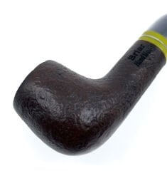 Dapper Bent Billiard Briar (Gül Kökü) 9 mm Filtreli El Yapımı Pipo - 3068