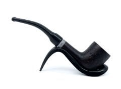 Dapper Bent Billiard Briar (Gül Kökü) 9 mm Filtreli El Yapımı Pipo - 3069