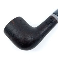 Dapper Bent Billiard Briar (Gül Kökü) 9 mm Filtreli El Yapımı Pipo - 3069