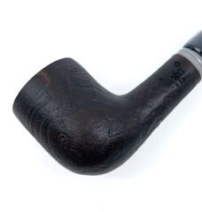 Dapper Bent Billiard Briar (Gül Kökü) 9 mm Filtreli El Yapımı Pipo - 3069