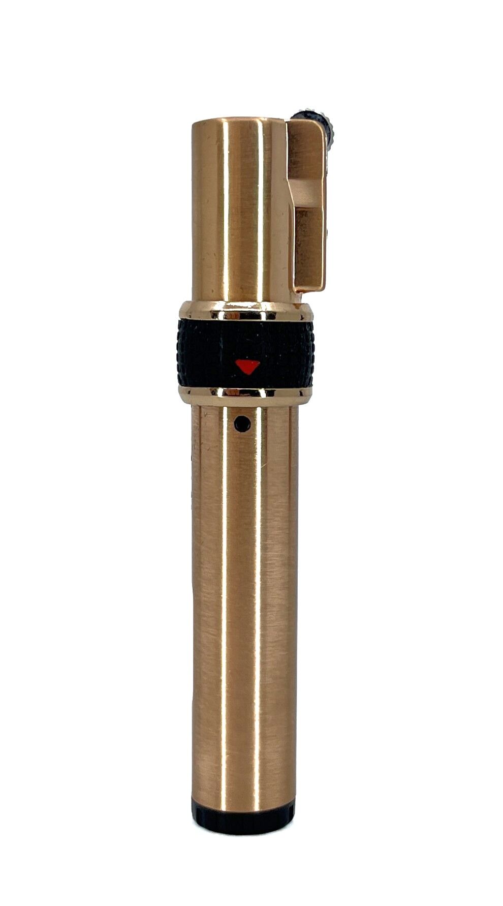 Zenit Tek Torch Jet Alev Metal Çakmak - Altın Rengi