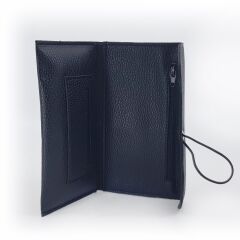 Suni Deri Kese / Siyah