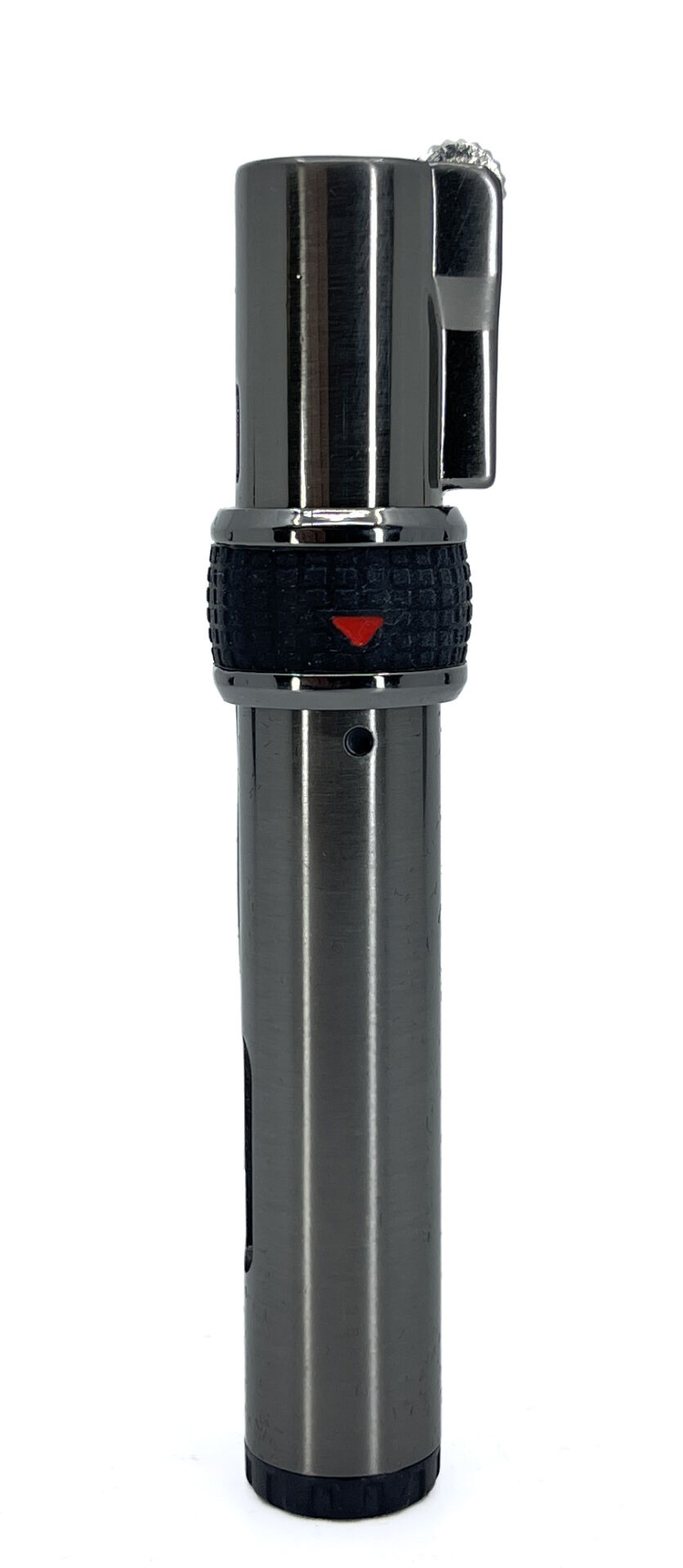 Zenit Tek Torch Jet Alev Metal Çakmak - Siyah