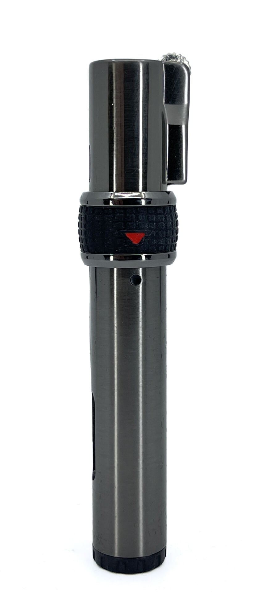 Zenit Tek Torch Jet Alev Metal Çakmak - Siyah