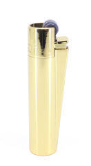 Clipper Özel Kutusunda Metal Çakmak - Parlak Sarı (Polish Gold)