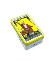Metal Kutulu The Rider - Waite Tarot Deck Tarot Kart Destesi