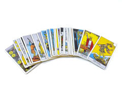 Metal Kutulu The Rider - Waite Tarot Deck Tarot Kart Destesi