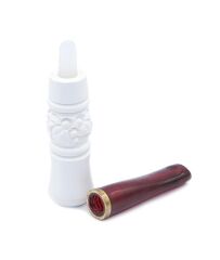 Doğal Lületaşı El Yapımı İşlemeli Ağızlık