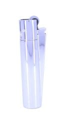 Clipper Özel Kutusunda Metal Çakmak - Parlak Gümüş (Polish Silver)