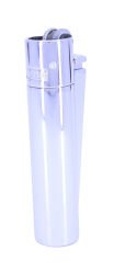 Clipper Özel Kutusunda Metal Çakmak - Parlak Gümüş (Polish Silver)