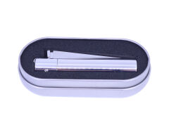 Clipper Özel Kutusunda Metal Çakmak - Parlak Gümüş (Polish Silver)