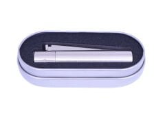 Clipper Özel Kutusunda Metal Çakmak - Mat Gümüş (Brushed Silver)