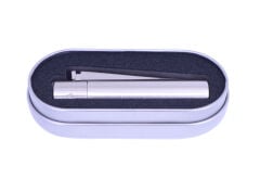 Clipper Özel Kutusunda Metal Çakmak - Mat Gümüş (Brushed Silver)