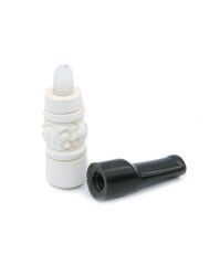 Doğal Lületaşı El Yapımı İşlemeli Ağızlık