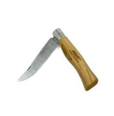 Filmam 2148 Douro | Gerçek Zeytin Ağacı Saplı Geleneksel Çakı - Açık Kahverengi