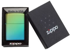 Zippo Classic Teal Dizayn Çakmak