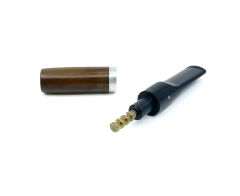 Pipsan Metal Filtreli Sigar* Ağızlık 7 mm Çap - Kahverengi