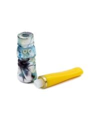 Doğal Lületaşı El Yapımı İşlemeli Ağızlık