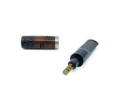 Pipsan Metal Filtreli Sigar* İşlemeli Ağızlık 7 mm Çap - Kahverengi