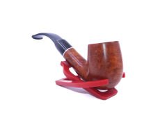 Şahin Sarı Yıldız Mod X160 Bent Billiard 9mm Filtreli Akrilik Saplı Pipo 237206