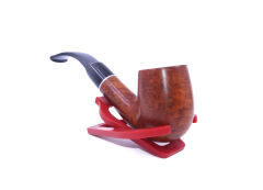 Şahin Sarı Yıldız Mod X160 Bent Billiard 9mm Filtreli Akrilik Saplı Pipo 237206