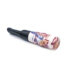 Doğal Lületaşı El Yapımı İşlemeli Ağızlık