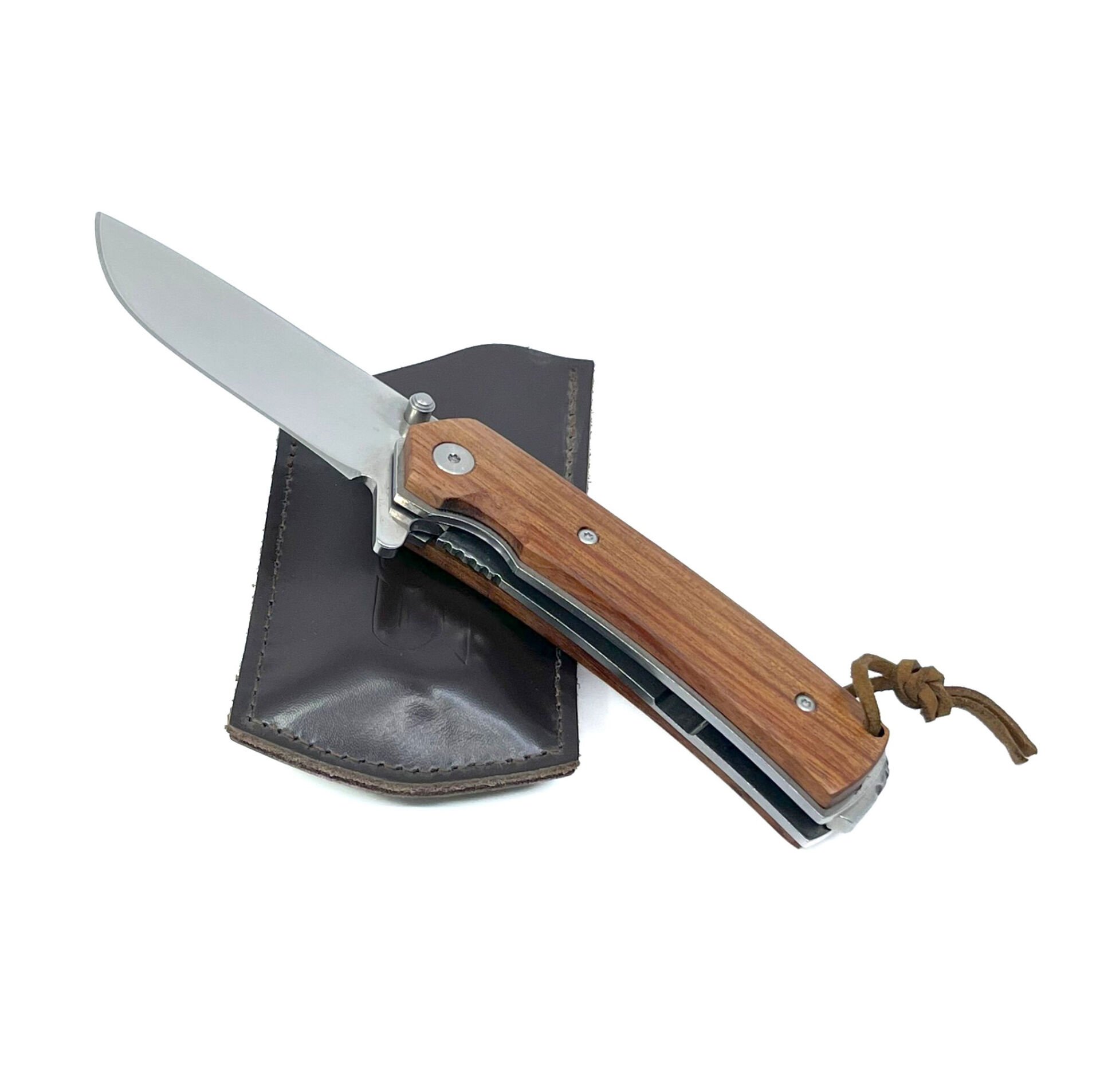 Ahşap Kabze Stumb Thub Paslanmaz Çelik Çakı